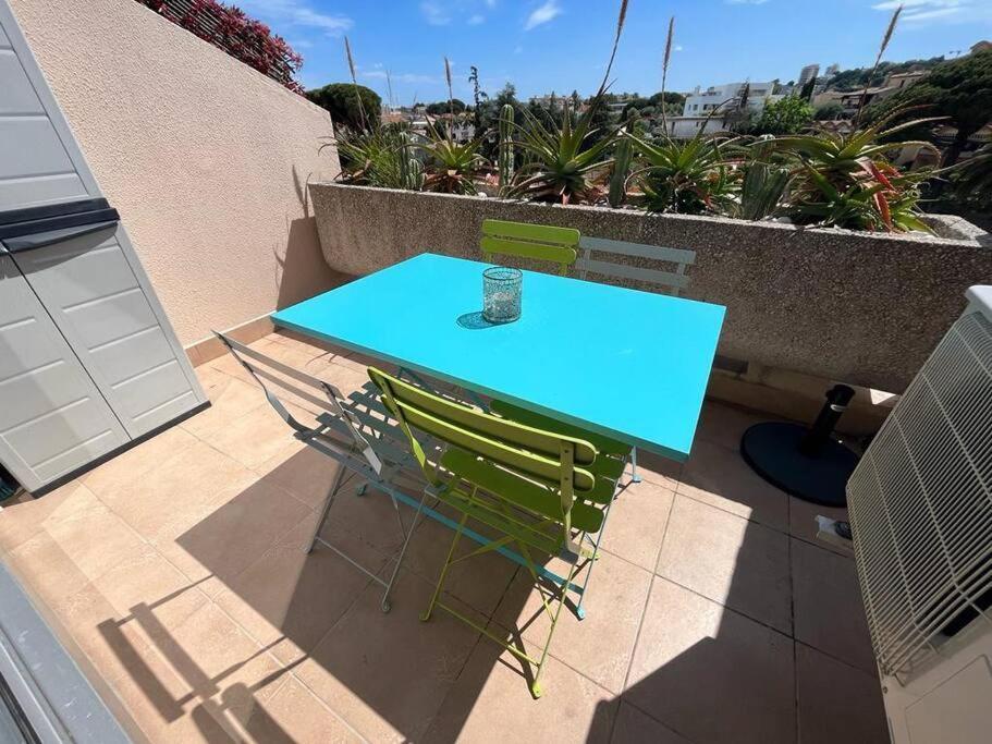Appartement 4 Personnes Antibes Mer, Piscine, Parking, Tennis, Wifi Exterior foto